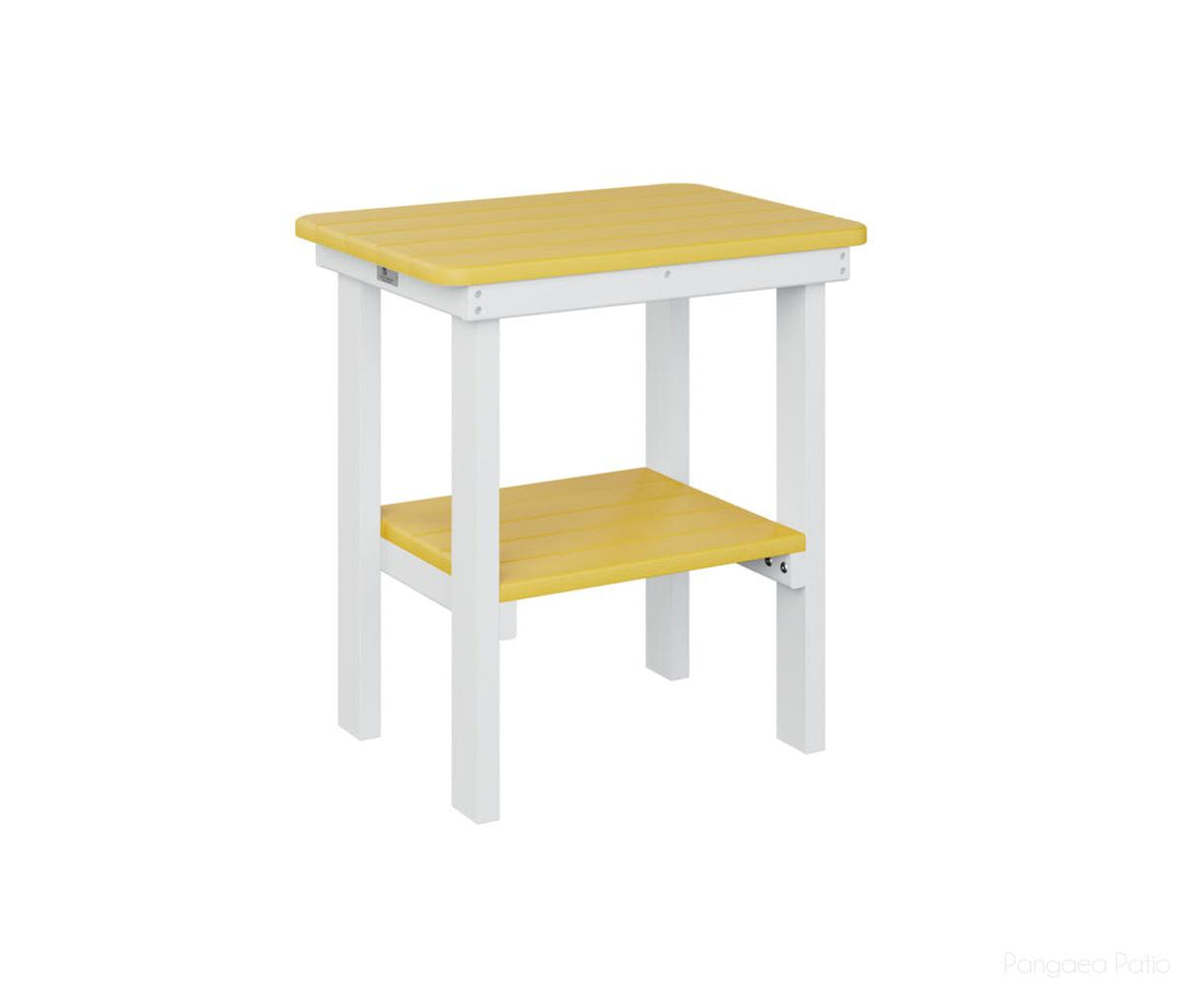 Rectangle End Table Dining Height