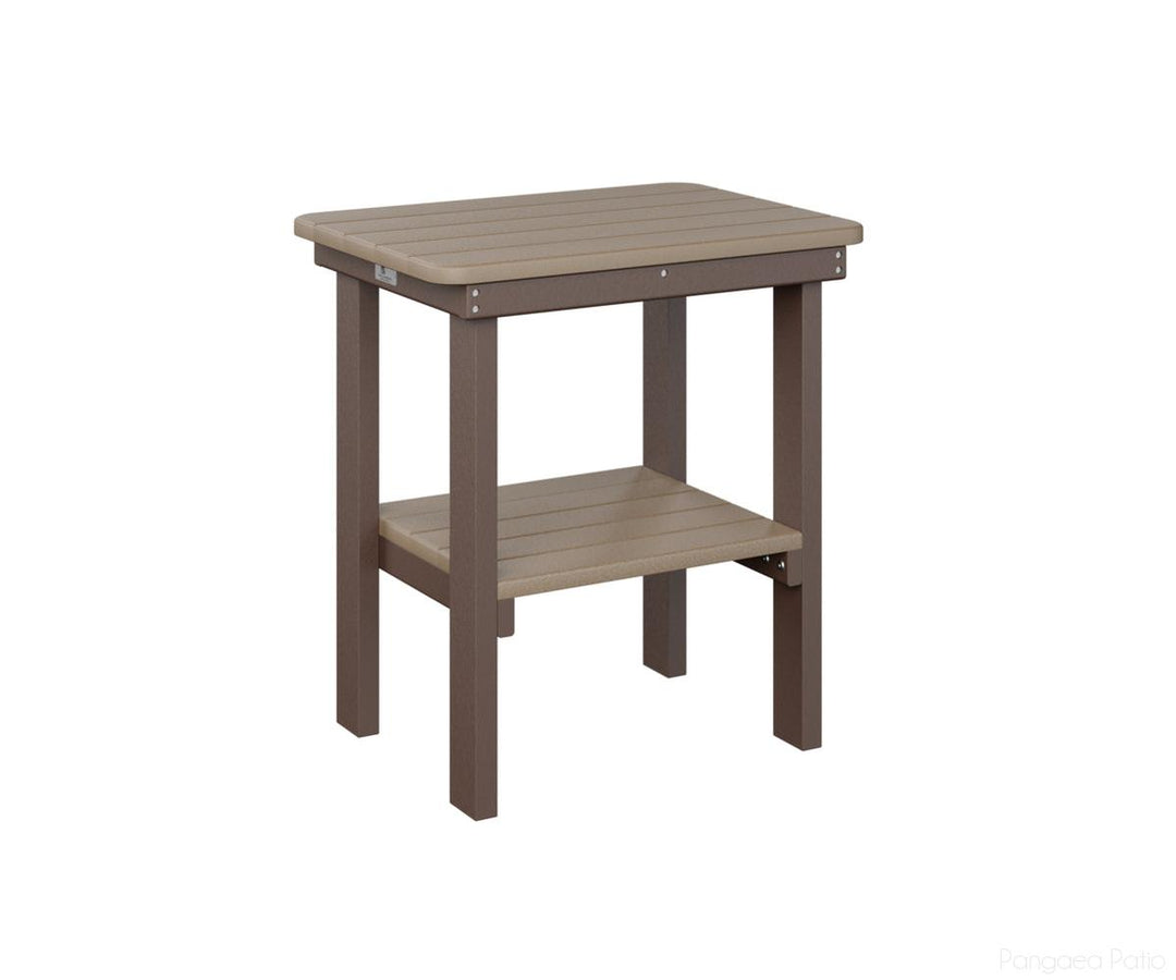 Rectangle End Table Dining Height