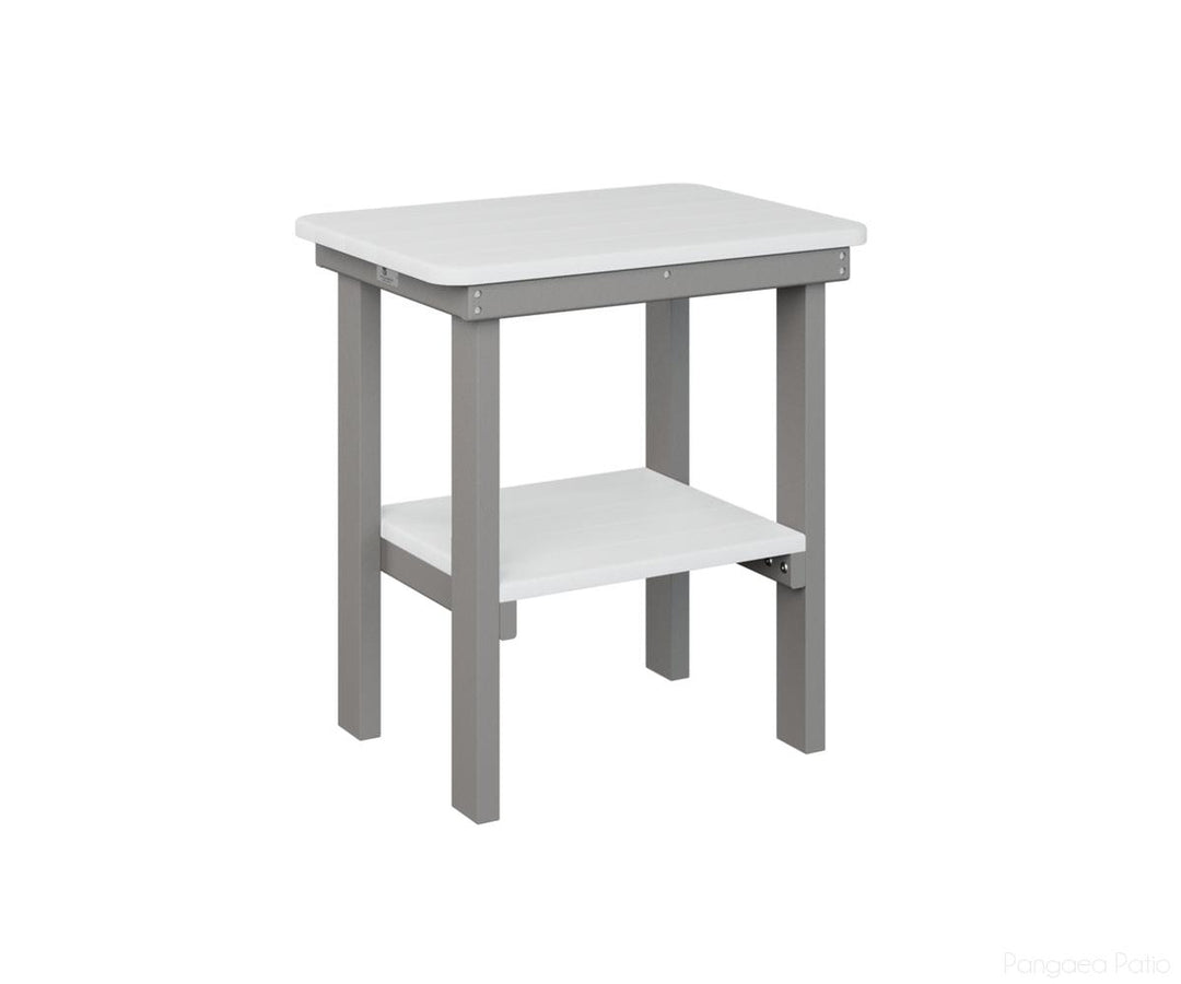 Rectangle End Table Dining Height