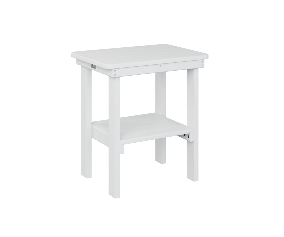 Rectangle End Table Dining Height