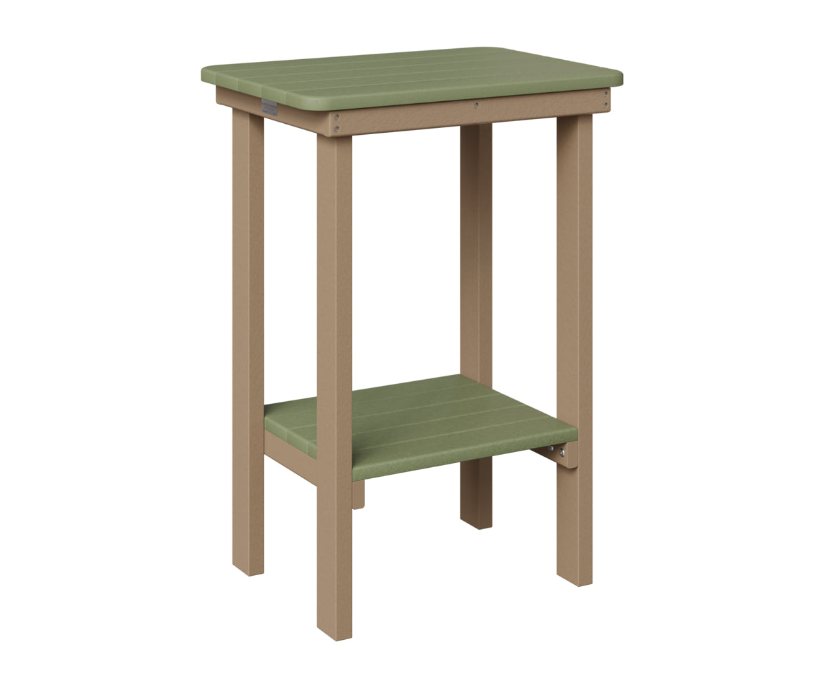Rectangle End Table Counter Height
