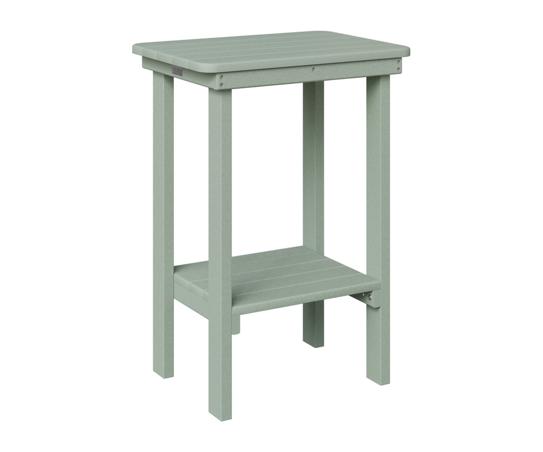 Rectangle End Table Counter Height