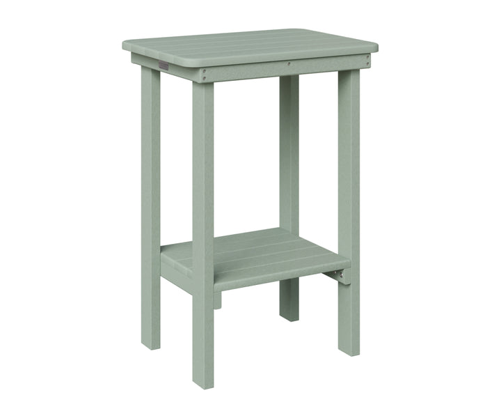 Rectangle End Table Counter Height