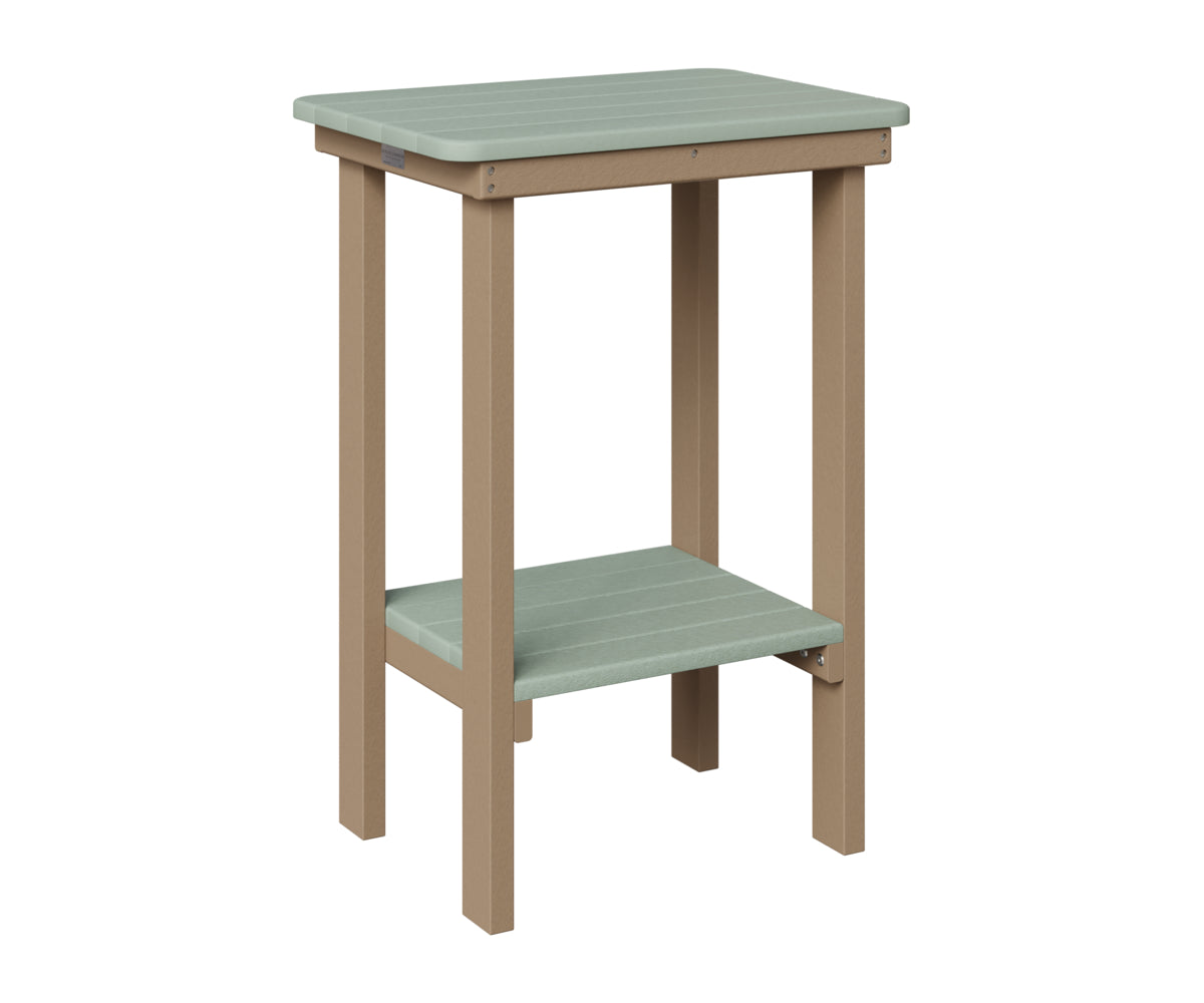Rectangle End Table Counter Height