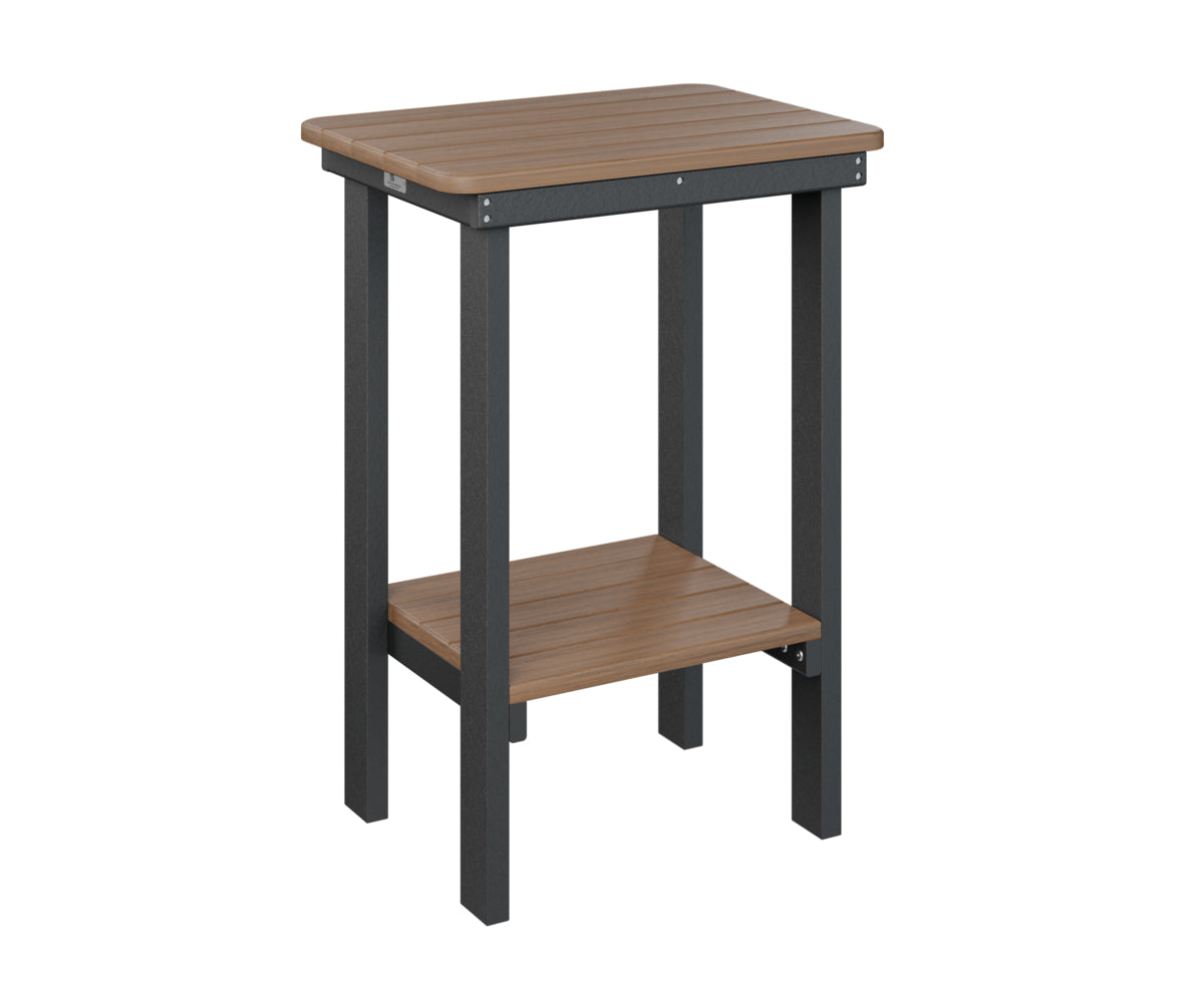 Rectangle End Table Counter Height