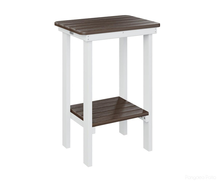 Rectangle End Table Counter Height