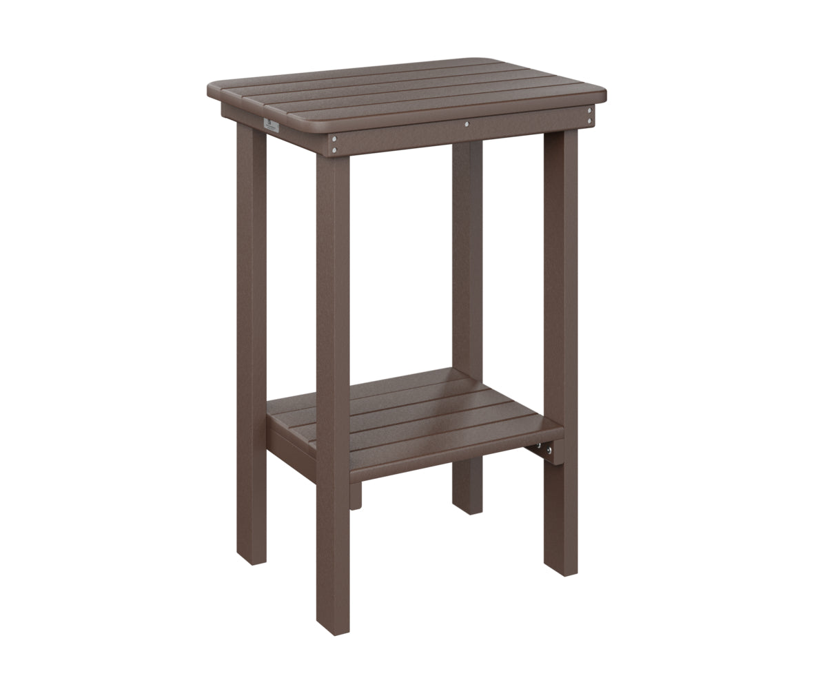 Rectangle End Table Counter Height