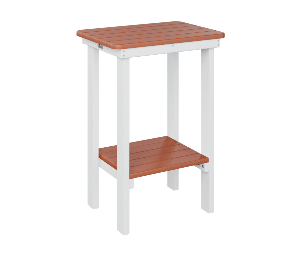 Rectangle End Table Counter Height