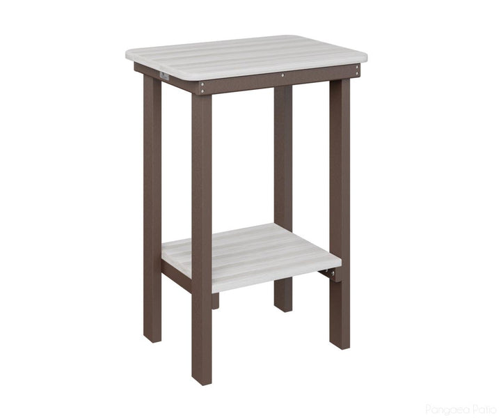 Rectangle End Table Counter Height