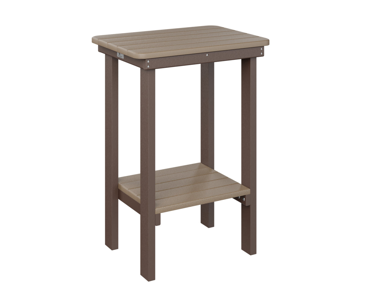 Rectangle End Table Counter Height
