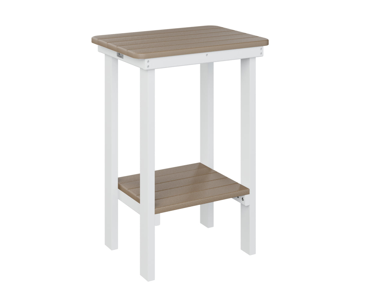 Rectangle End Table Counter Height