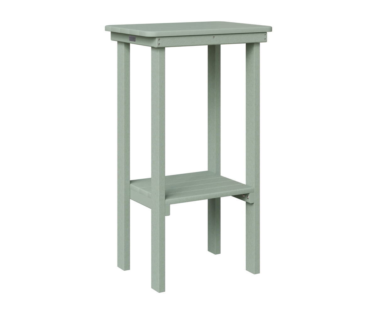 Rectangle End Table Bar Height