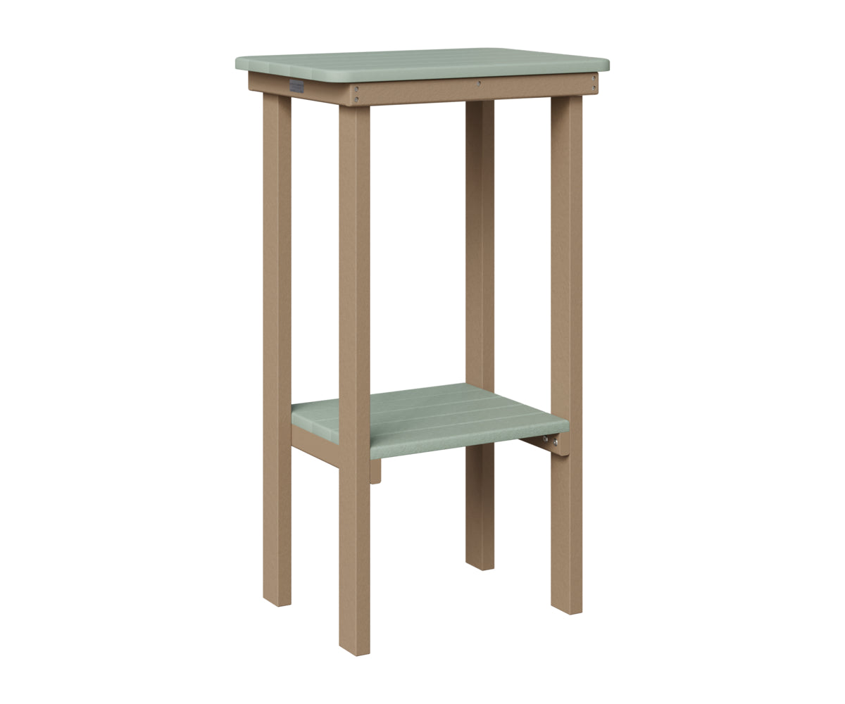 Rectangle End Table Bar Height