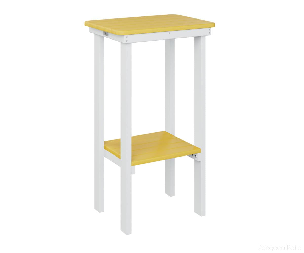 Rectangle End Table Bar Height