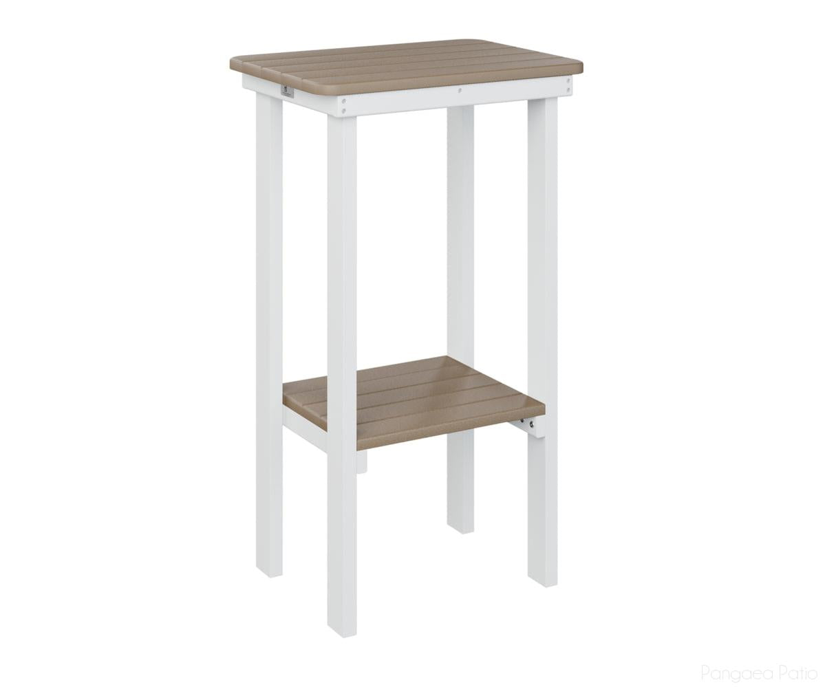Rectangle End Table Bar Height
