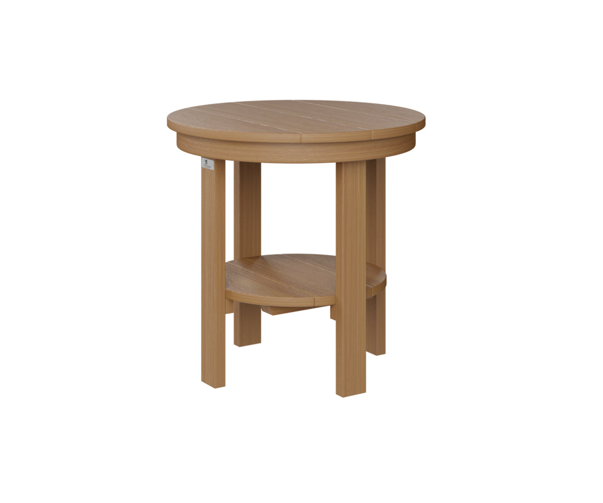 Round End Table Dining Height