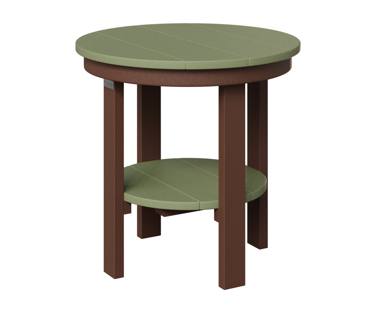 Round End Table Dining Height