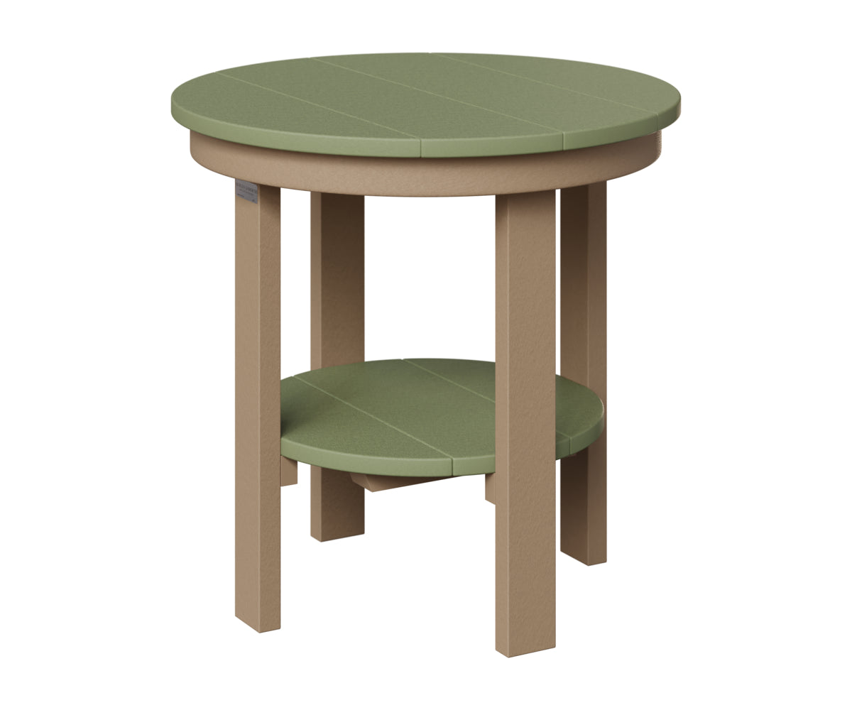 Round End Table Dining Height