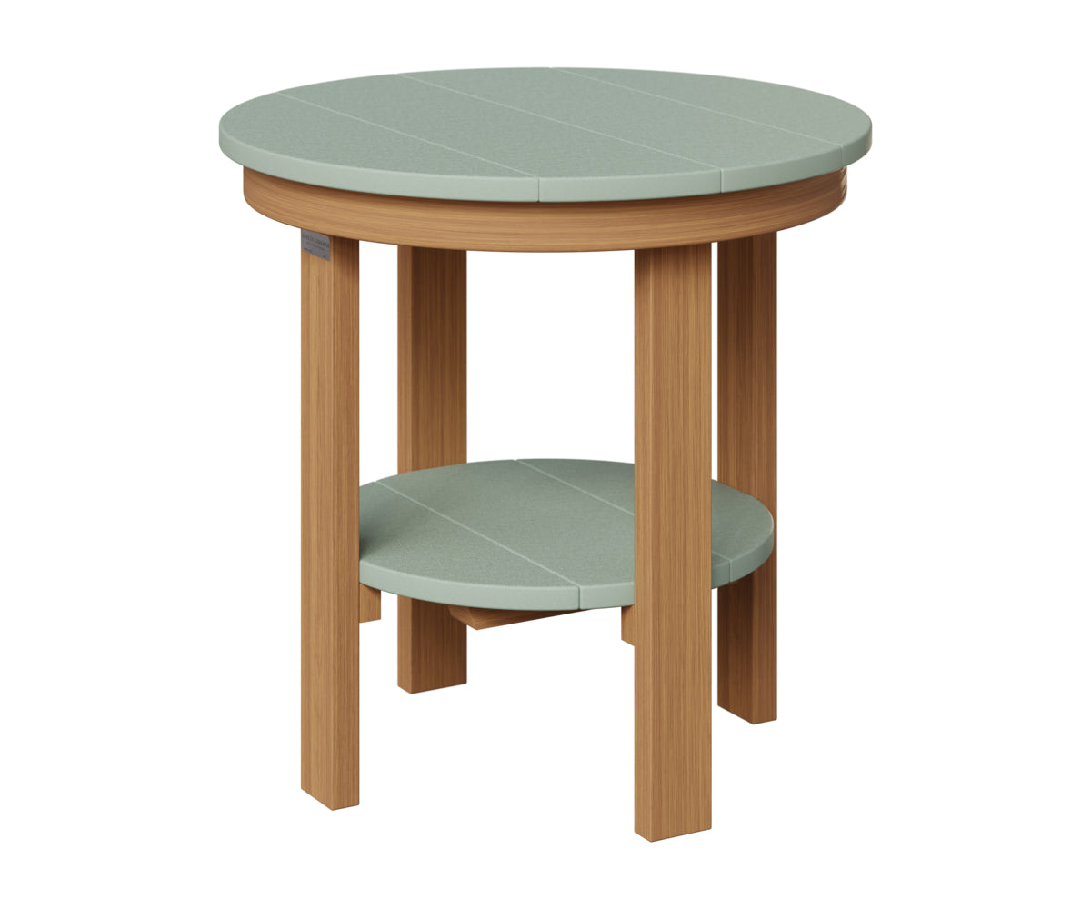 Round End Table Dining Height
