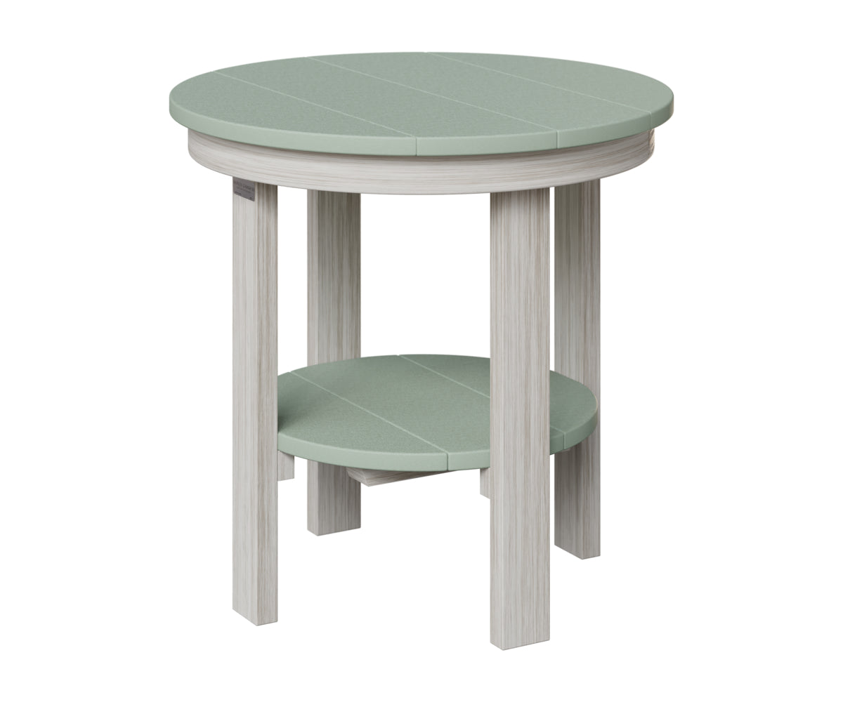 Round End Table Dining Height