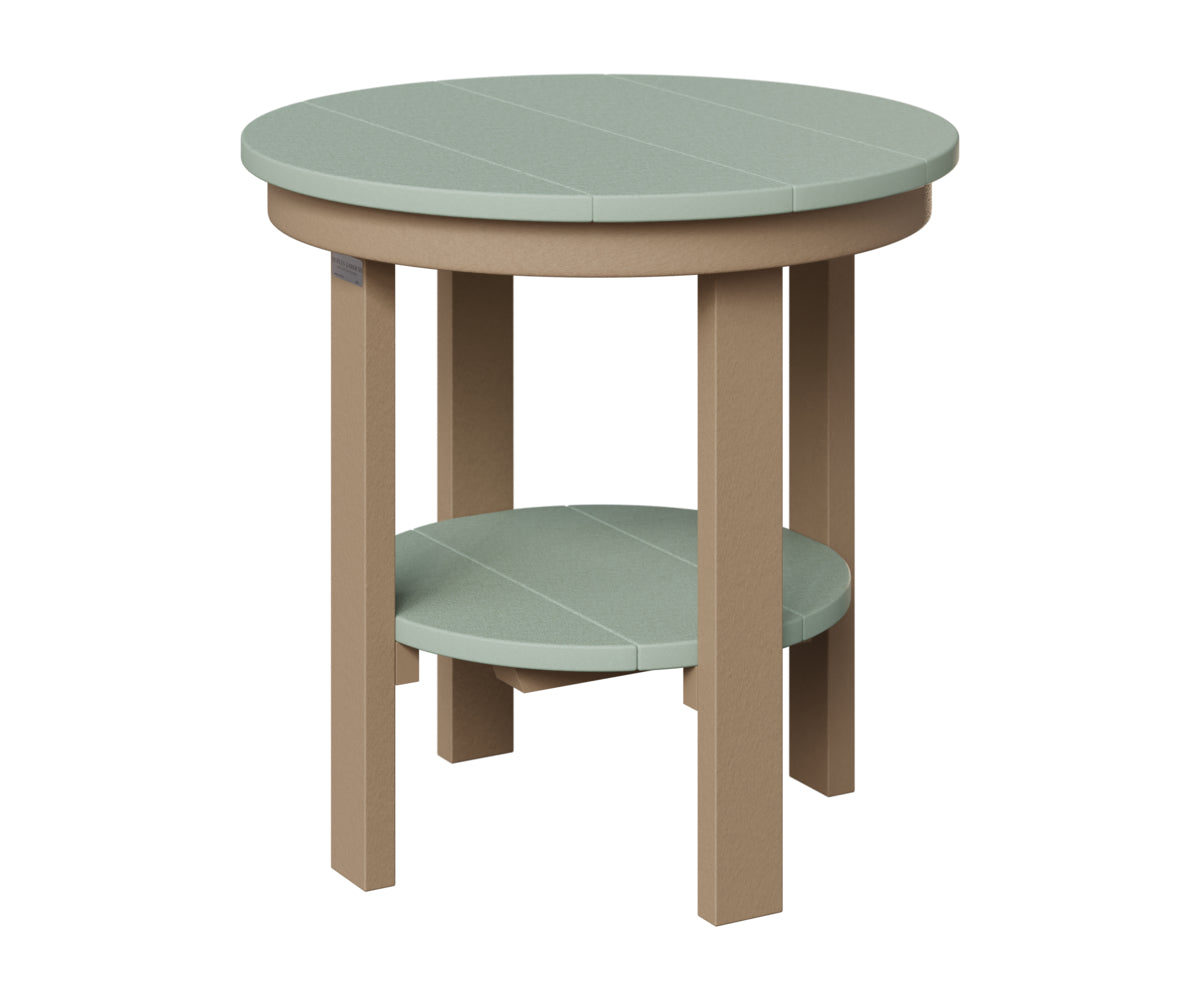 Round End Table Dining Height