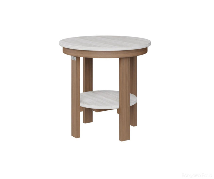 Round End Table Dining Height