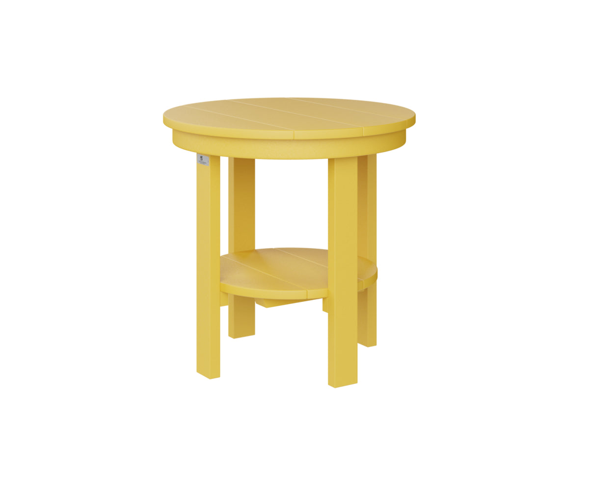Round End Table Dining Height