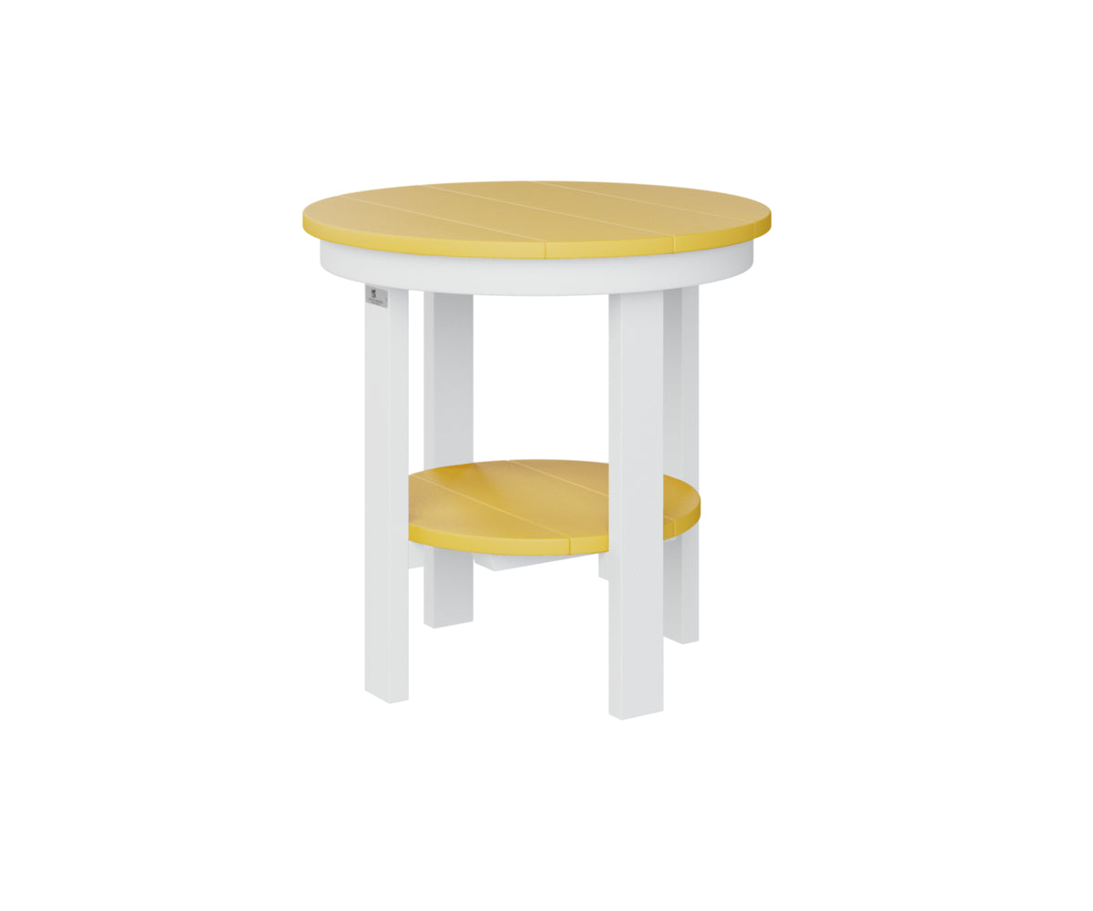 Round End Table Dining Height