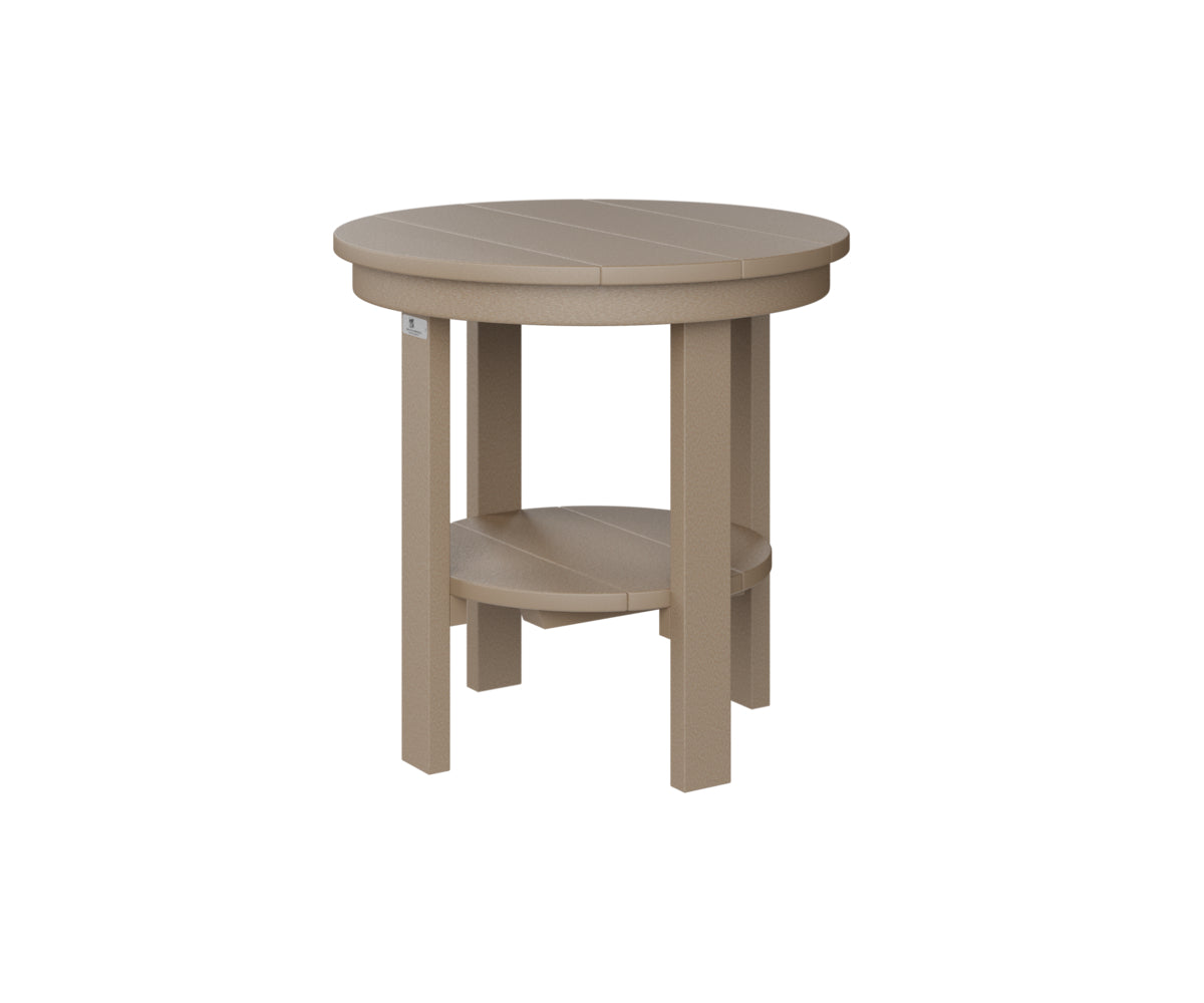 Round End Table Dining Height