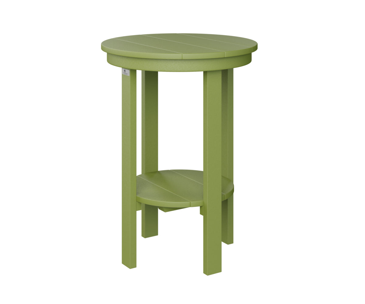 Round End Table Counter Height