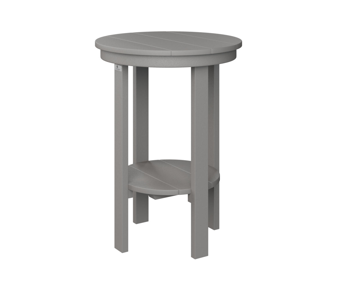 Round End Table Counter Height