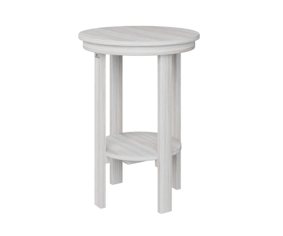 Round End Table Counter Height