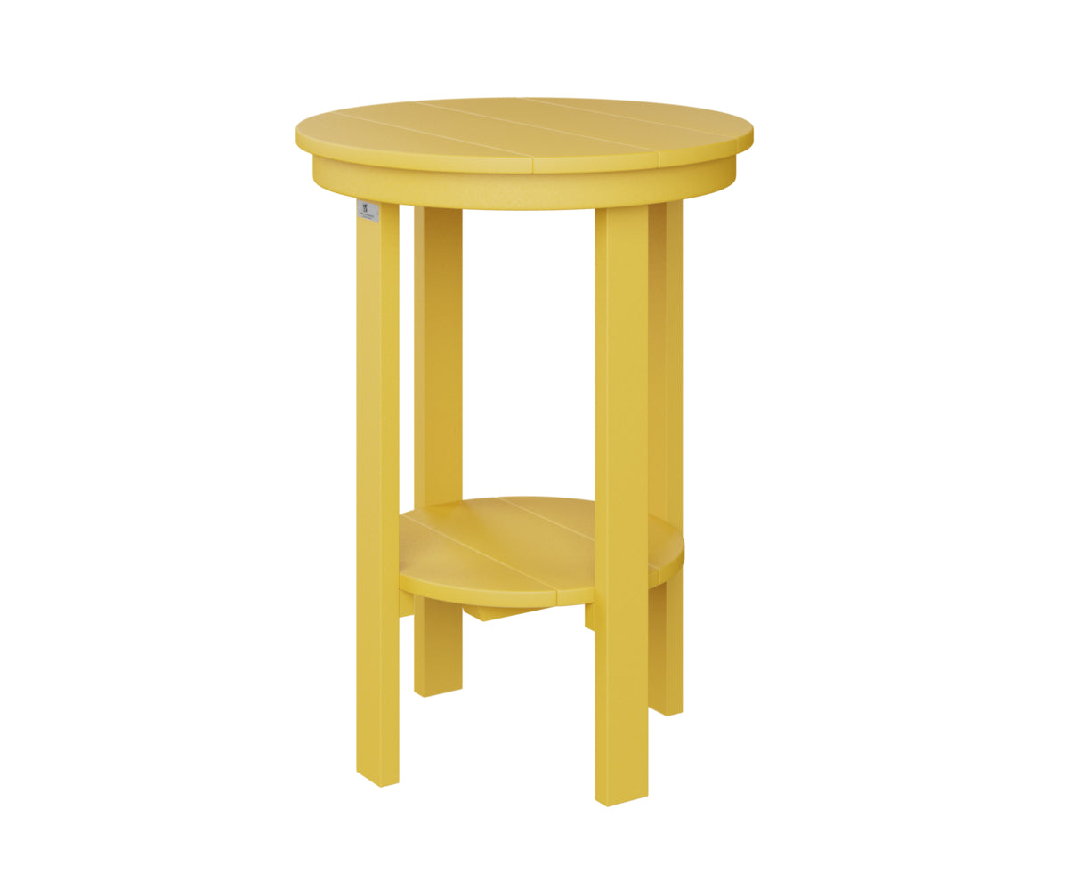 Round End Table Counter Height