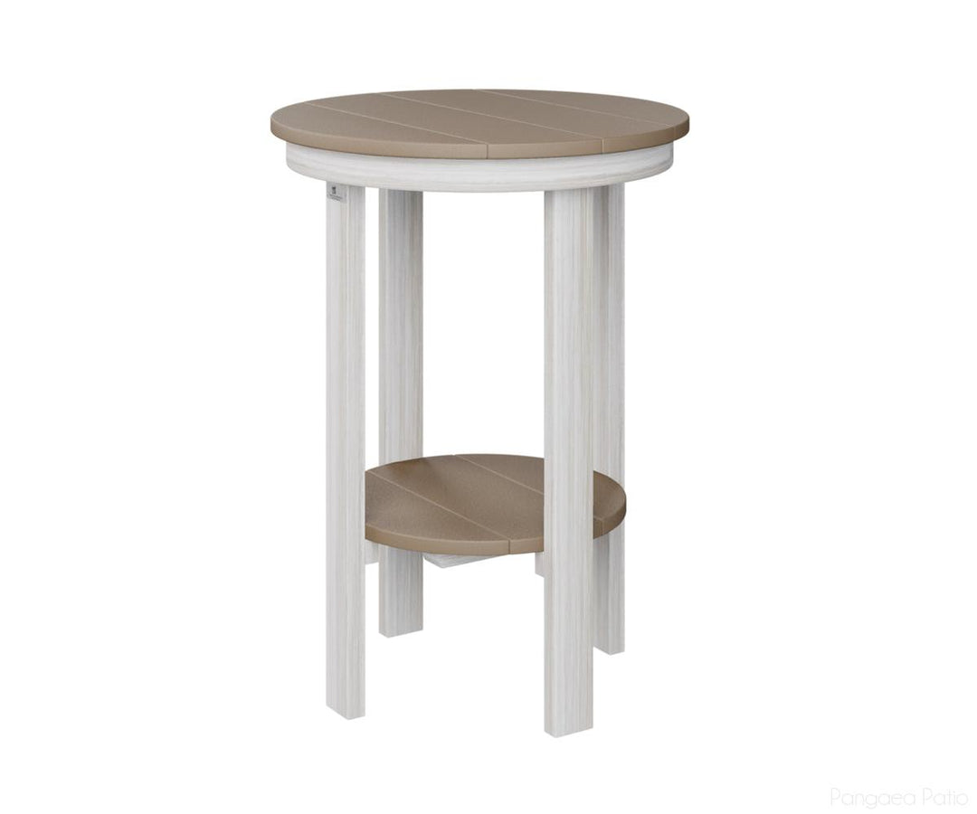 Round End Table Counter Height