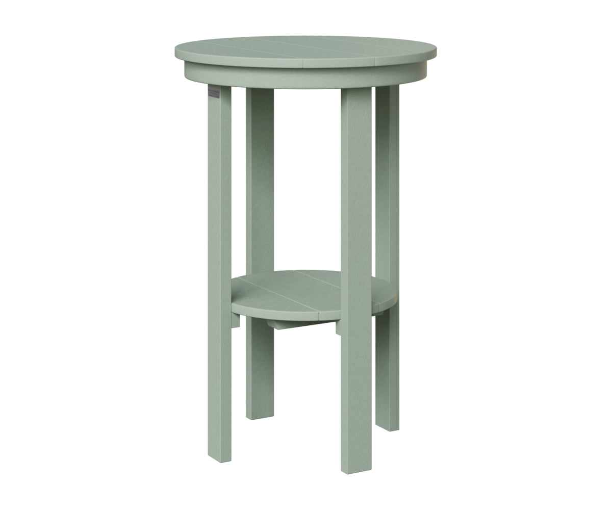 Round End Table Bar Height