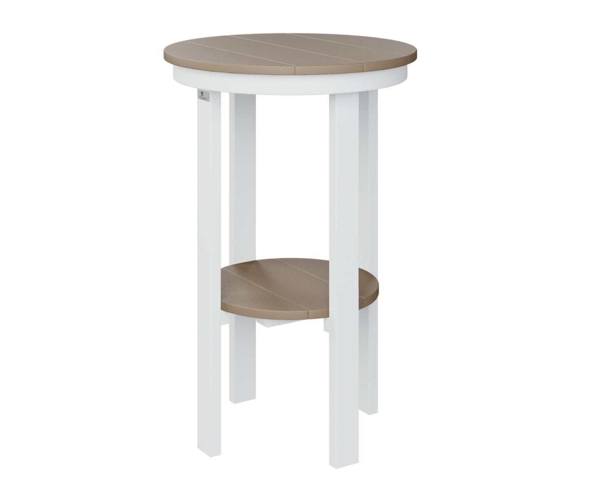 Round End Table Bar Height