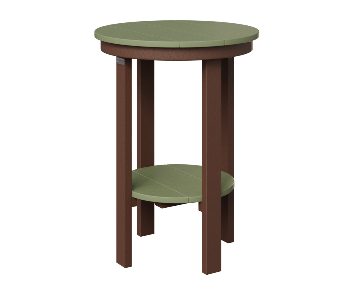 Round End Table Counter Height