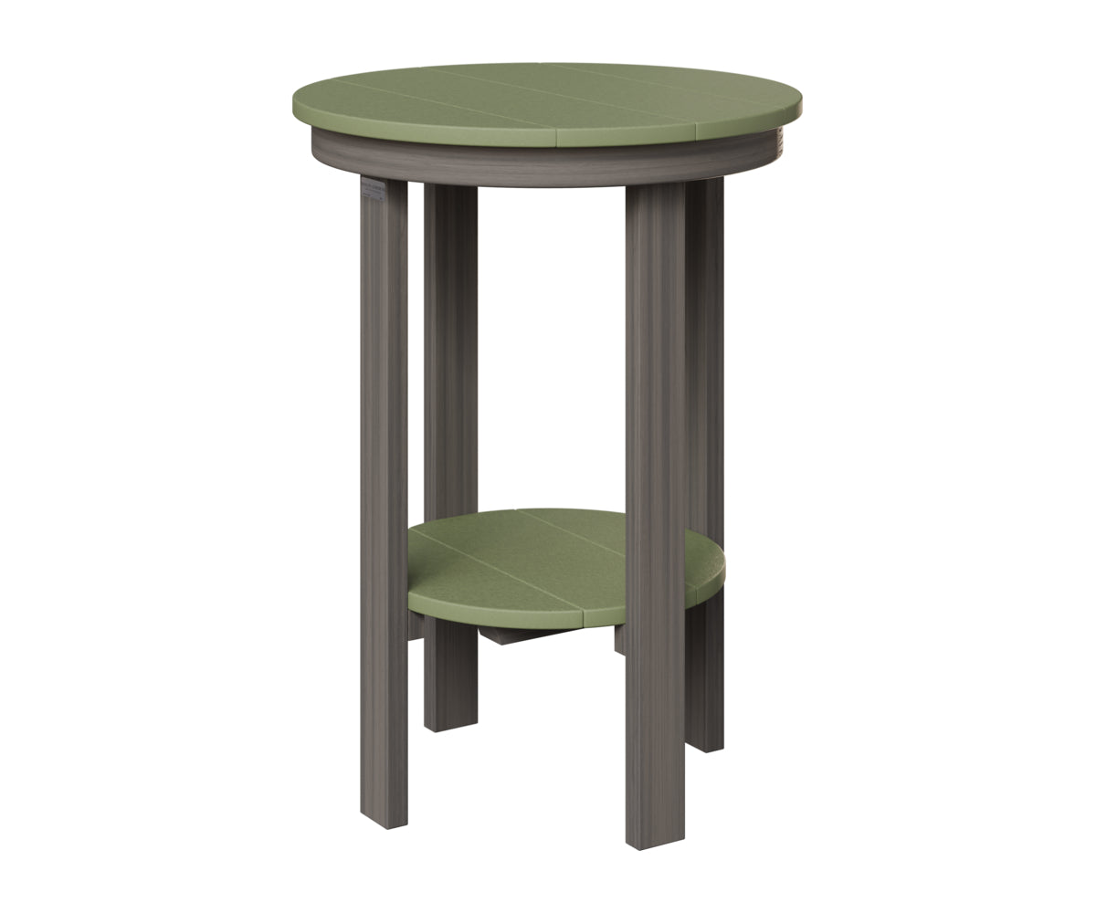 Round End Table Counter Height