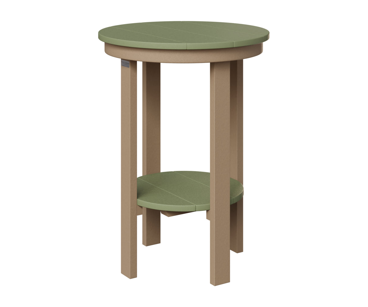 Round End Table Counter Height
