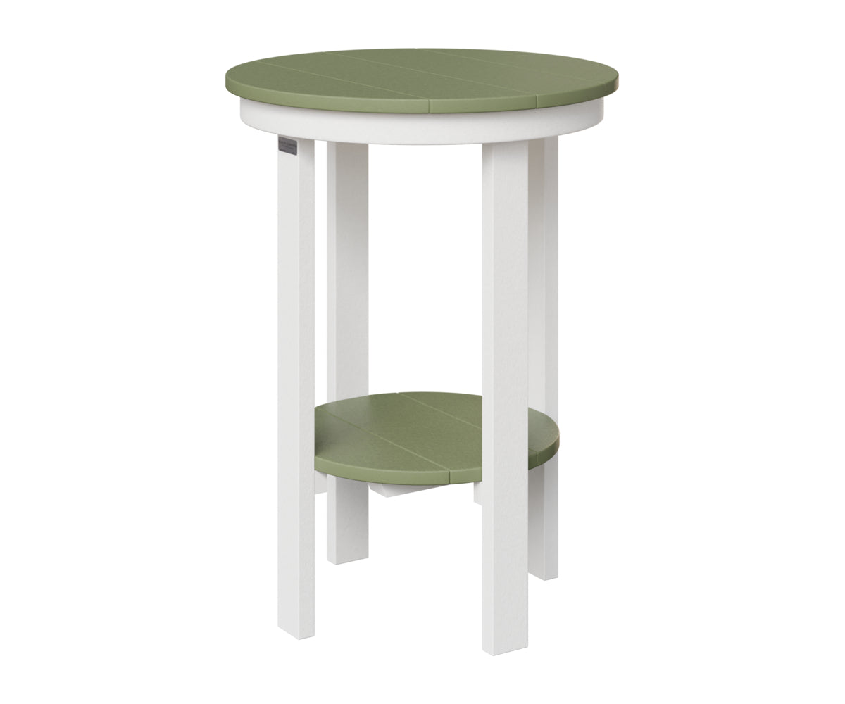 Round End Table Counter Height