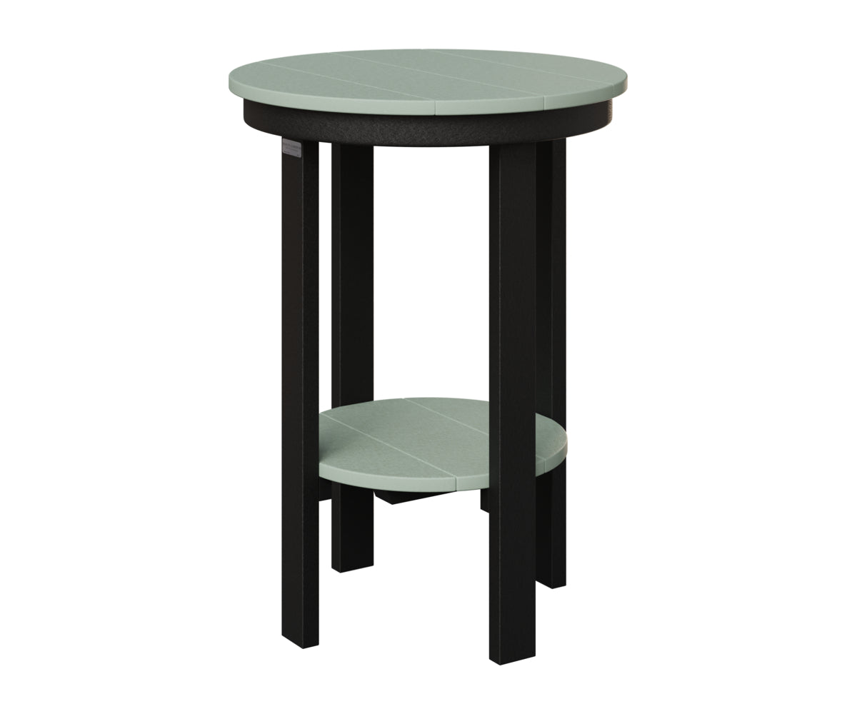 Round End Table Counter Height