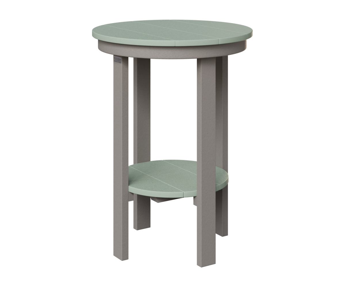 Round End Table Counter Height