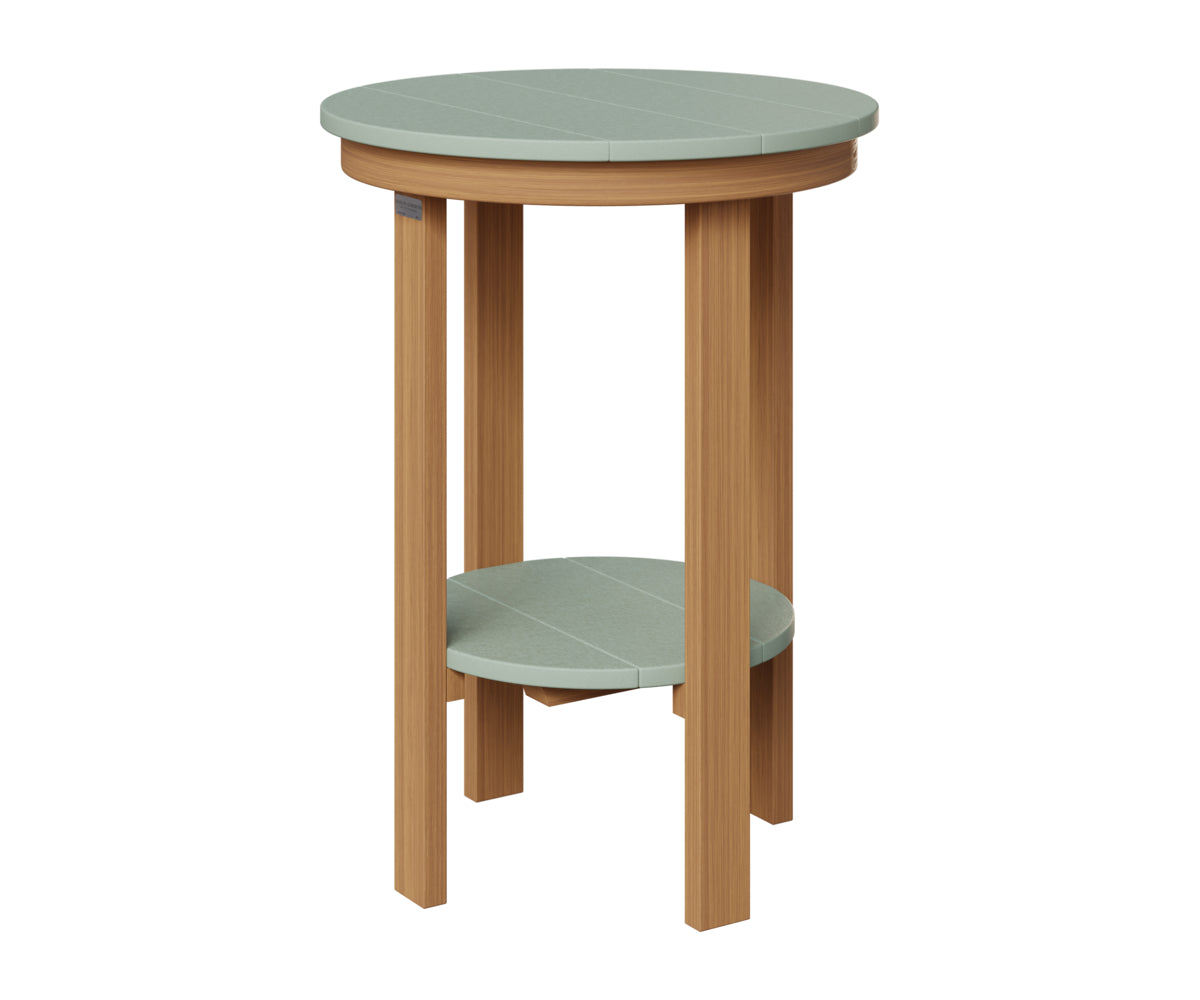 Round End Table Counter Height