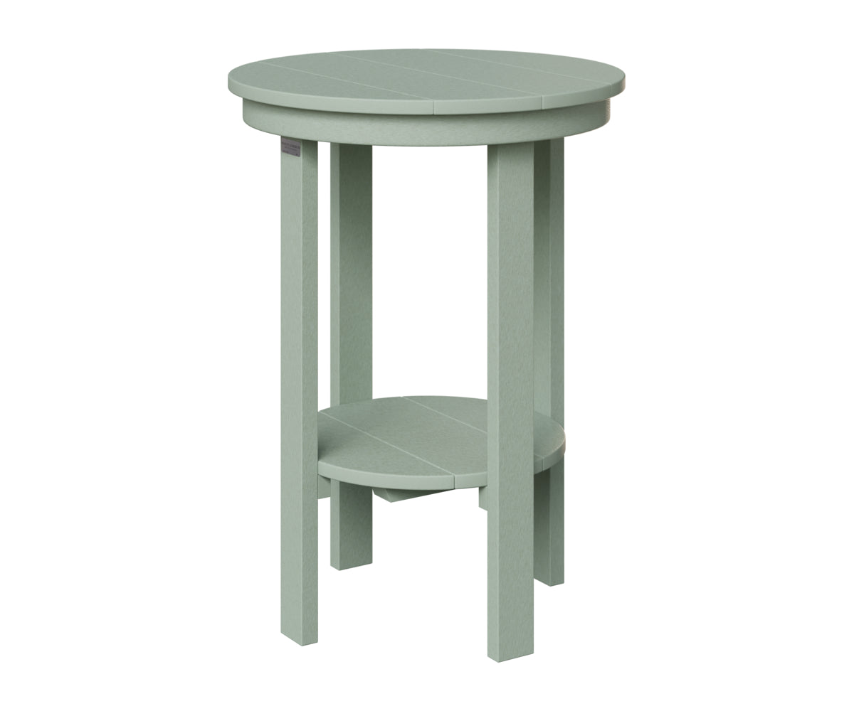 Round End Table Counter Height