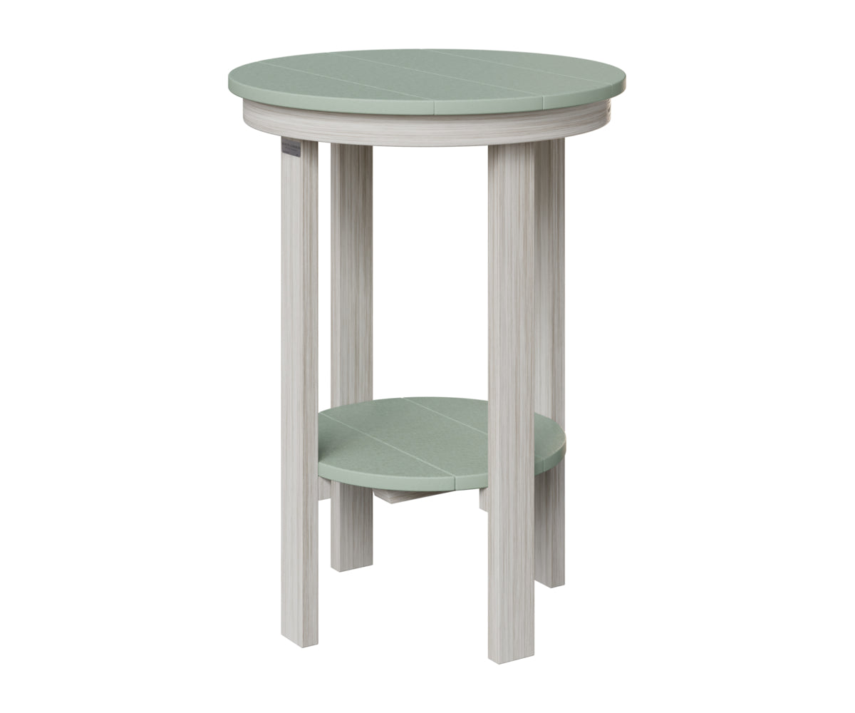 Round End Table Counter Height