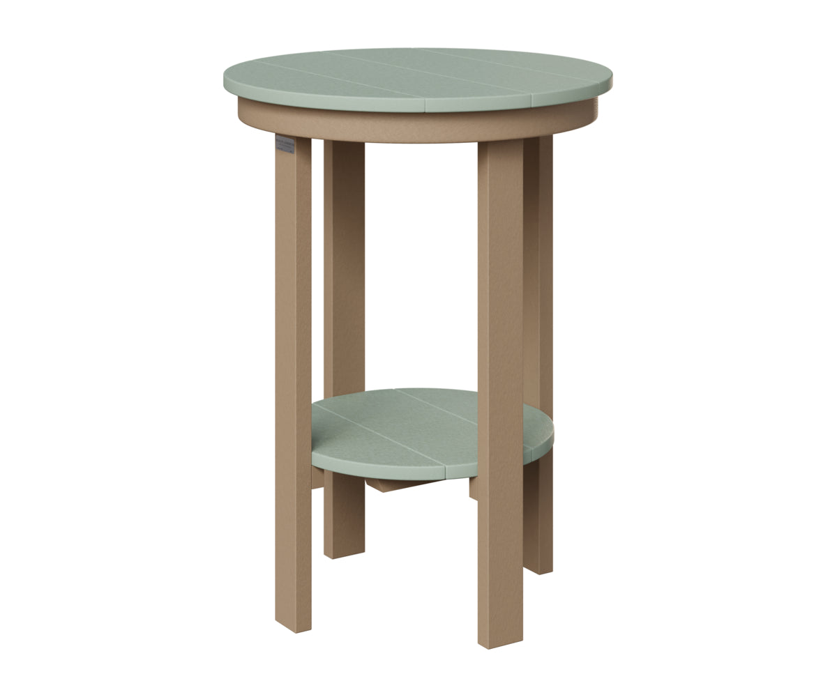 Round End Table Counter Height