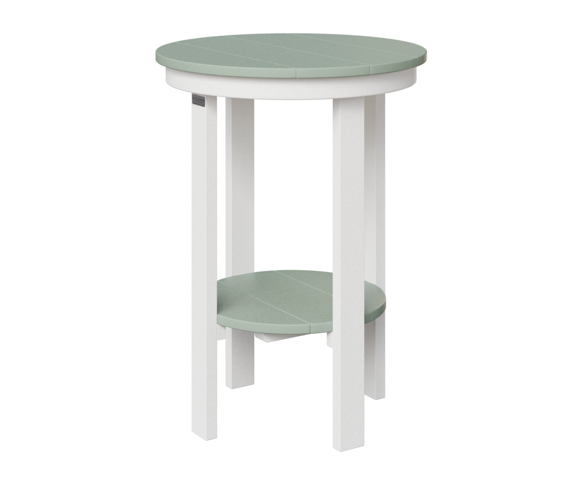 Round End Table Counter Height