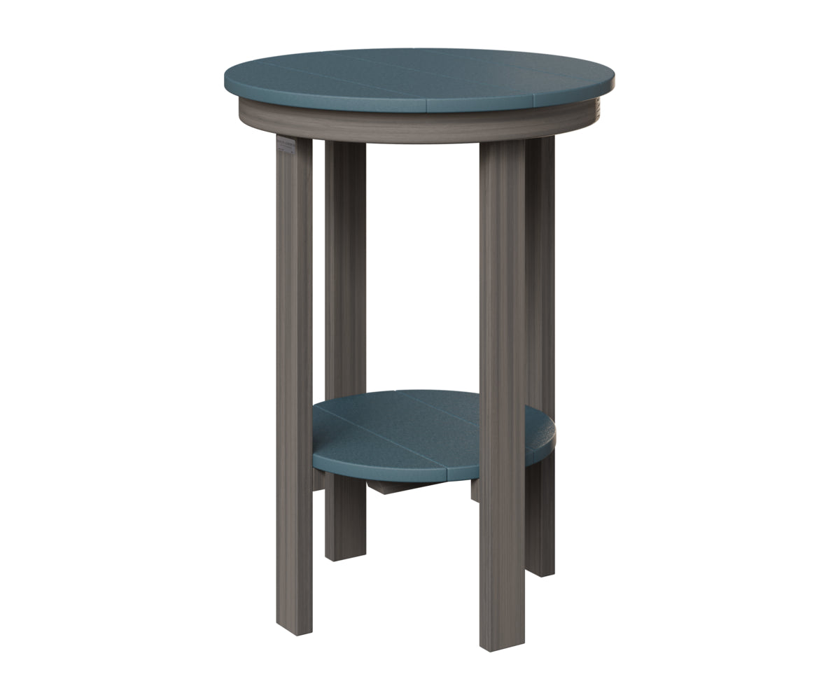 Round End Table Counter Height