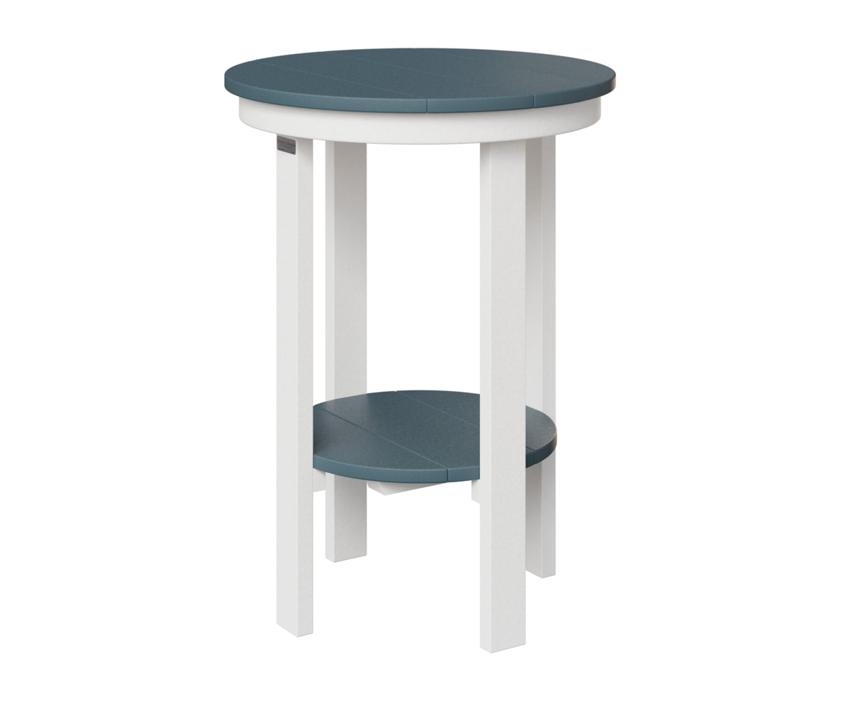 Round End Table Counter Height