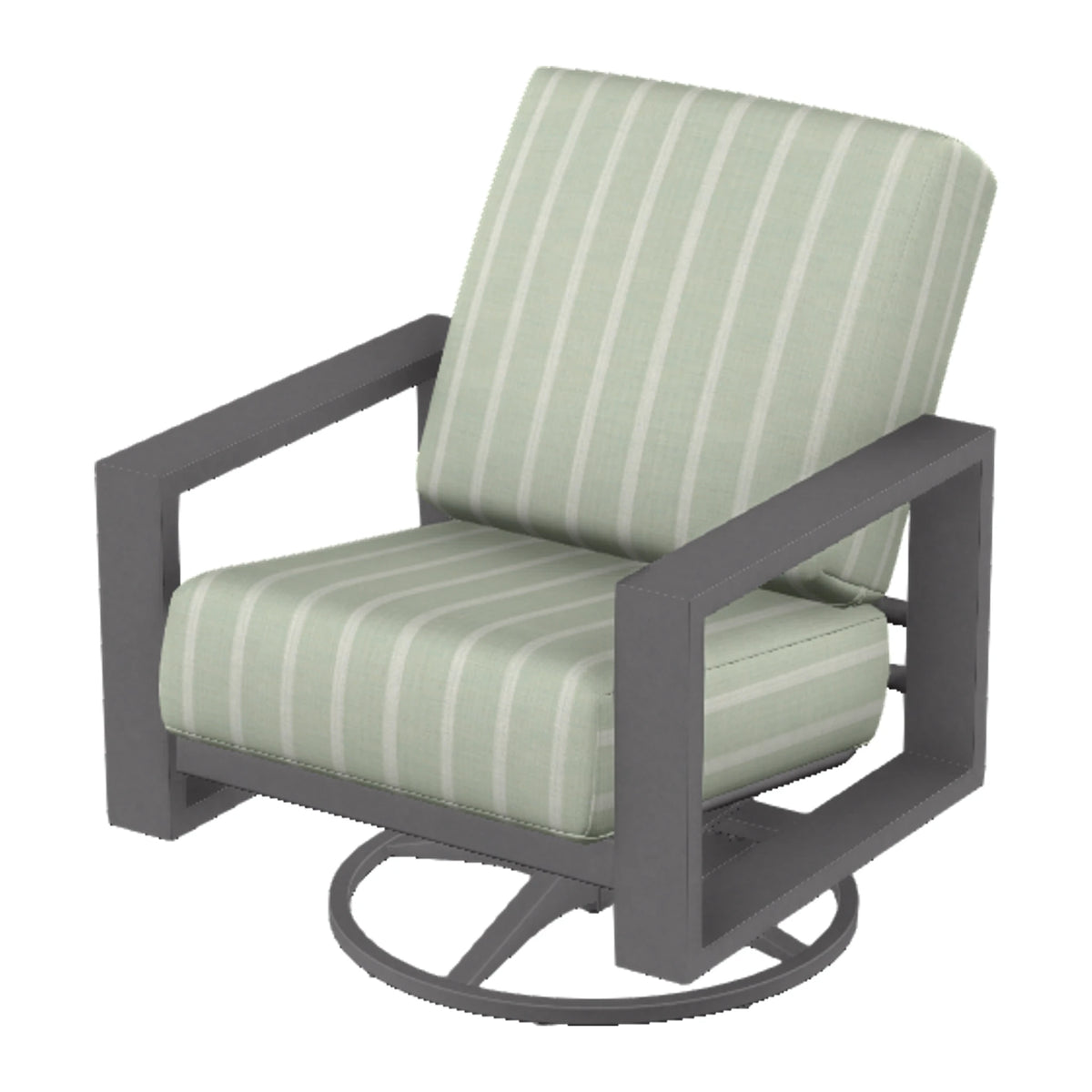 Larssen Cushion Swivel Rocker — Graphite Txt PC